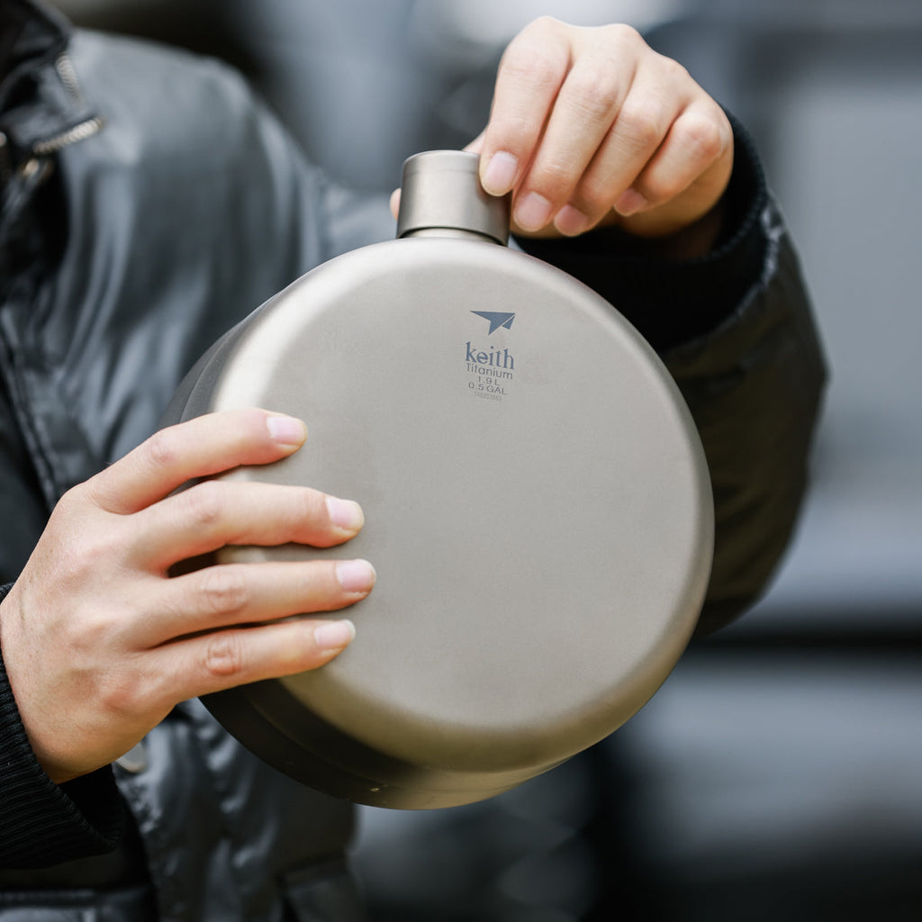 Titanium Cowboy Canteen