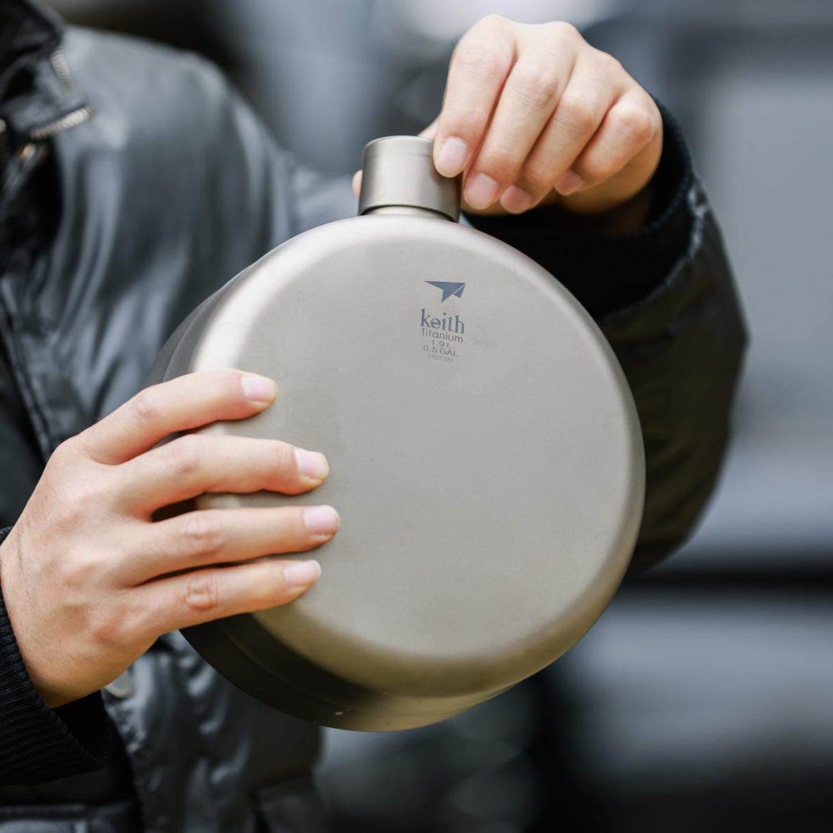 Titanium Cowboy Canteen