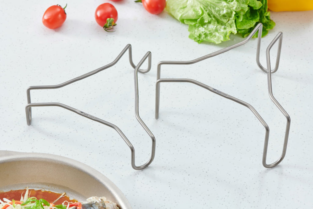 Supports de Cuisson Vapeur en Titane
