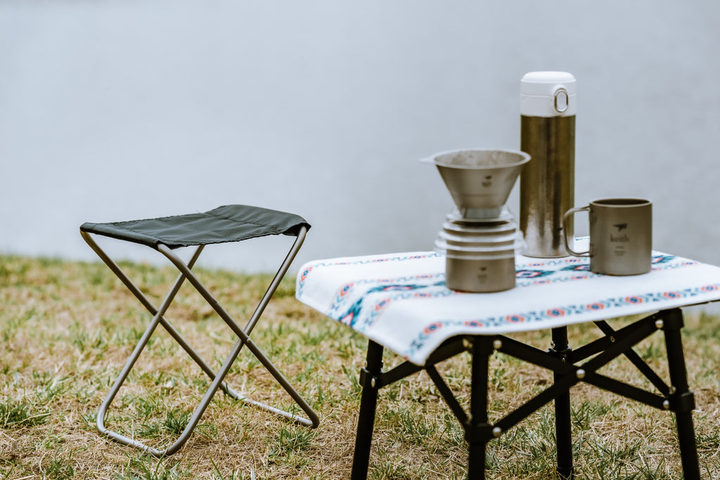 Banc de Camping en Titane