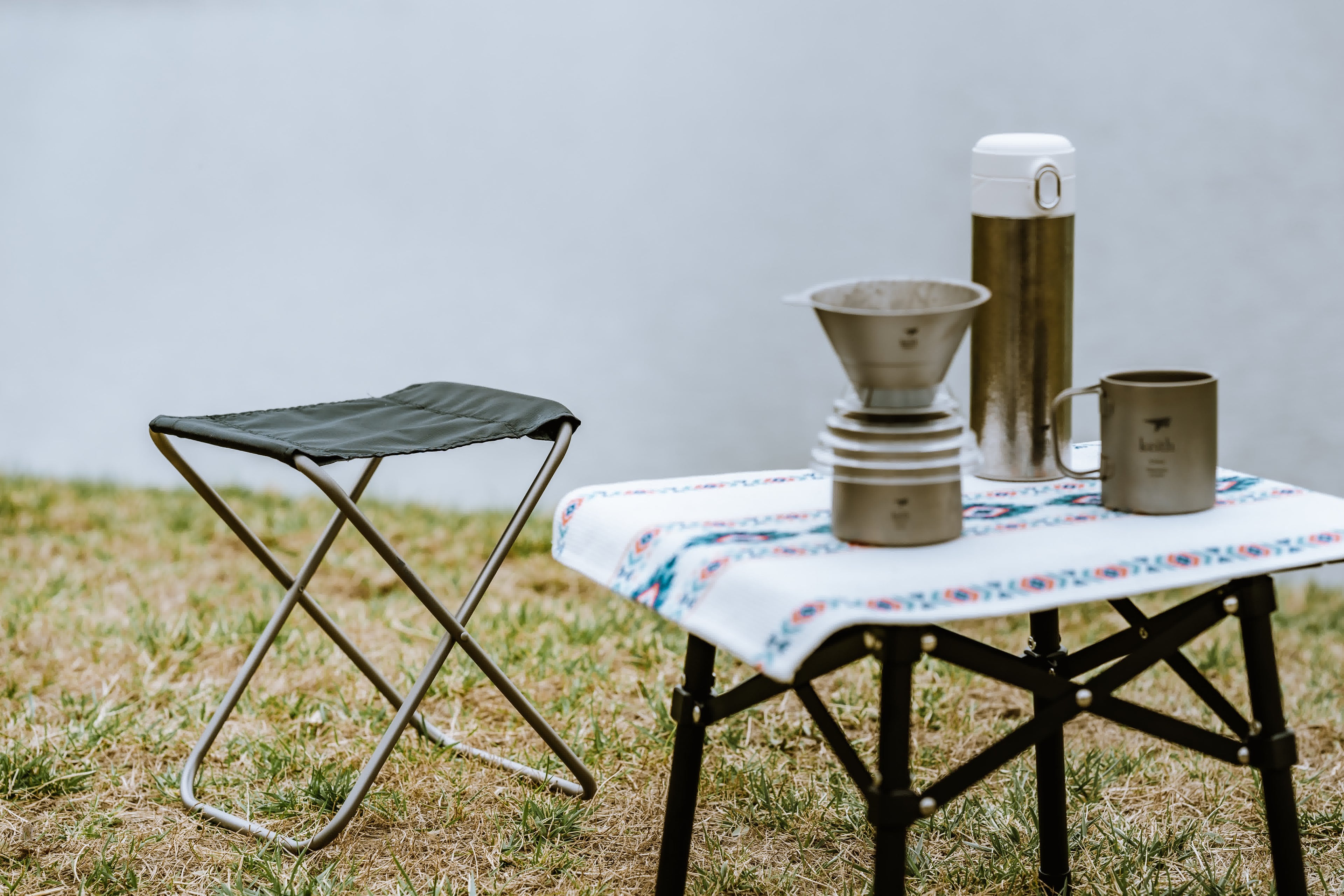 Banc de Camping en Titane